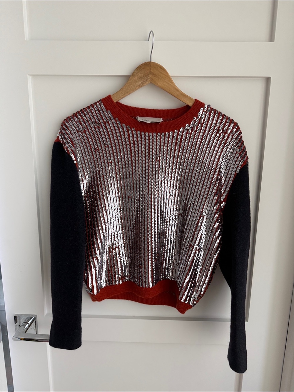 3.1 Phillip Lim sequin merino wool sweater
